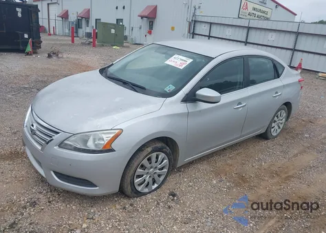 2013 Nissan Sentra S z USA, uszkodzony, nr VIN 3N1AB7AP8DL745609